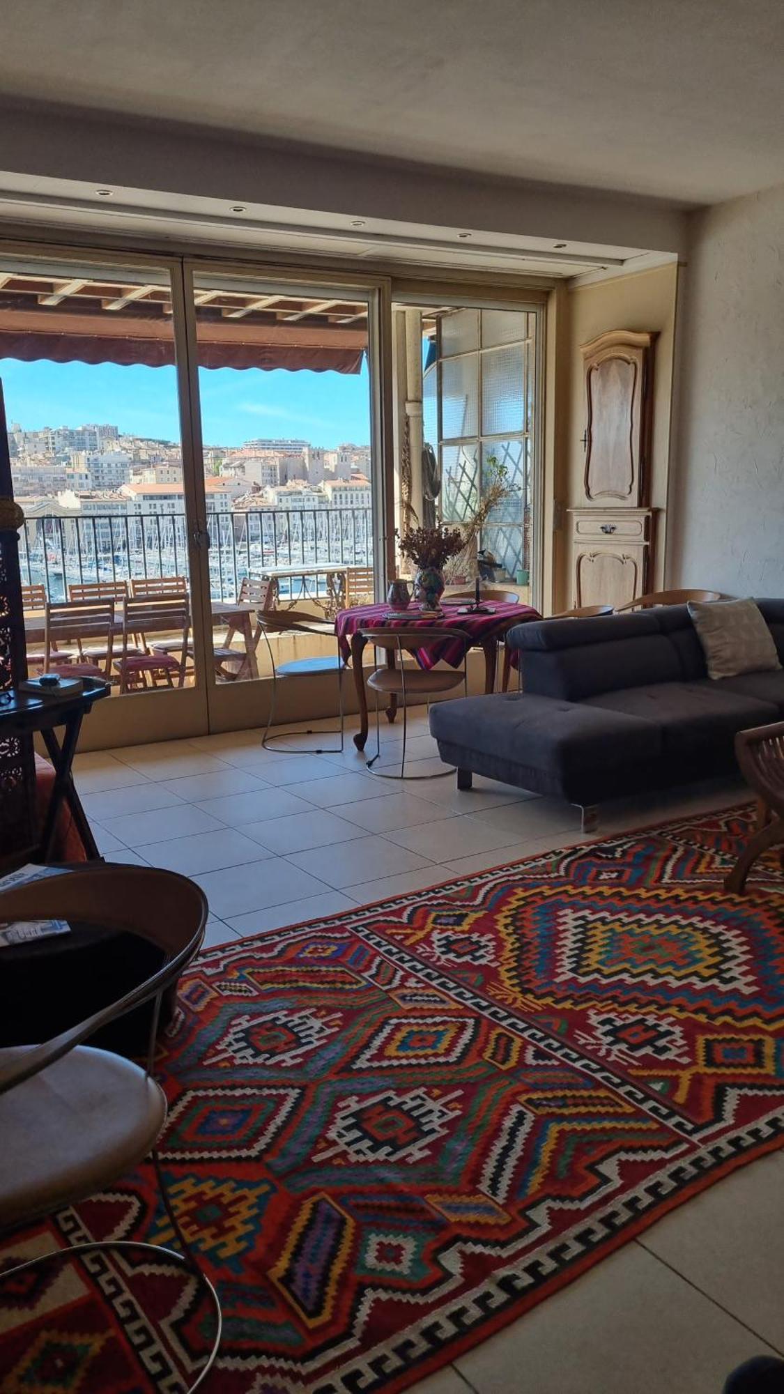 Appartamento Grand T2 Surplombant Le Vieux Port Marsiglia Esterno foto
