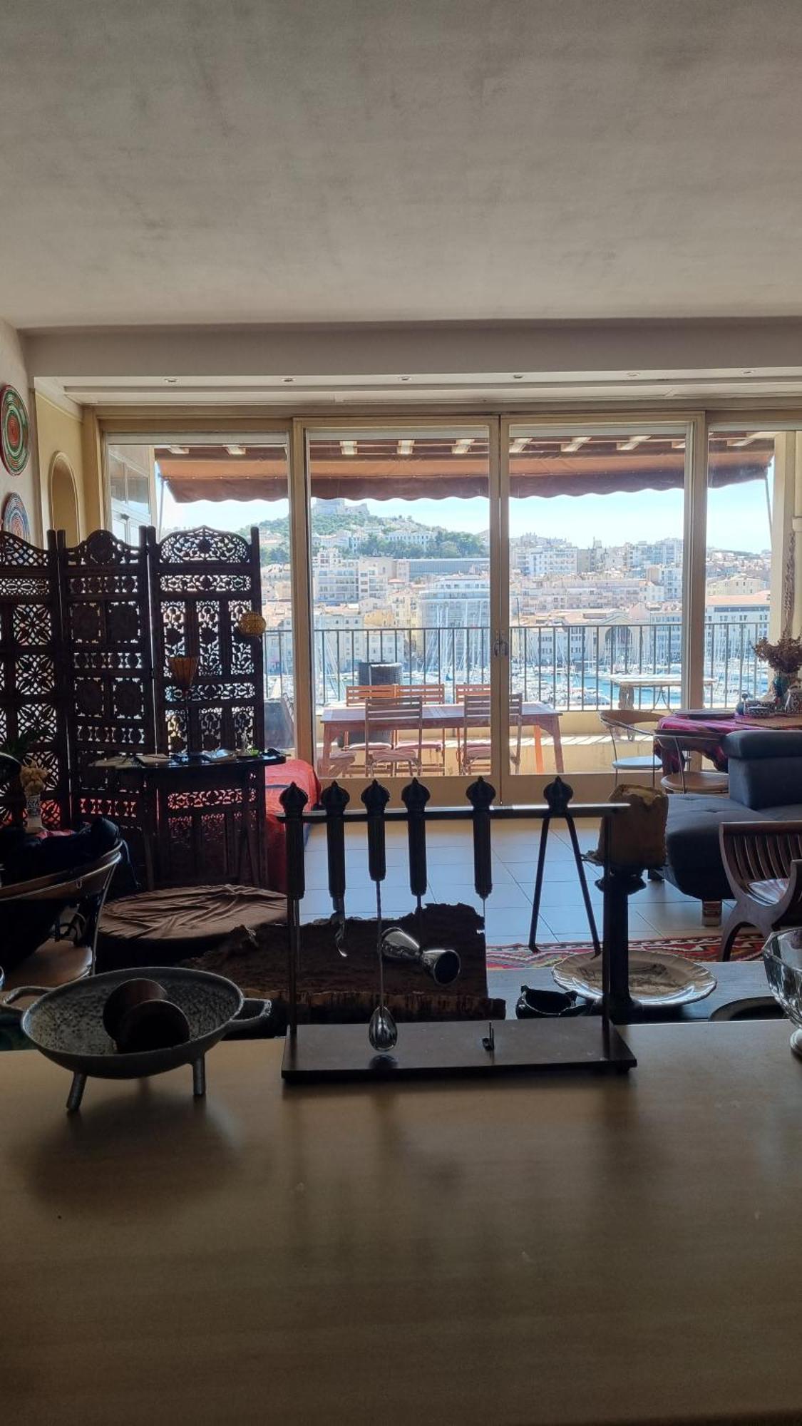 Appartamento Grand T2 Surplombant Le Vieux Port Marsiglia Esterno foto